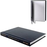 Q-Connect Feint Ruled Casebound Notebook 192 Pages A6 70gsm view 2