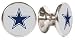 Dallas Cowboys NFL Stainless Steel Cabinet Knobs / Drawer Pulls (2-pack)