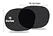 VATI Sun Visor Extender,Car Day and Night Anti-Glare Visor, 2 in 1 Automobile Sun Anti-UV Block Visor Non Glare Anti-Dazzle Sunshade Mirror Goggles Shield for Driving Goggles