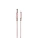 Moshi Integra USB-A to Lightning Cable 4 ft/1.2m, iPhone Charger, MFi-Certified, Ballistic NylonBraiding, Compatible with iPhone 12, AirPods Pro, iPad, Golden Rose