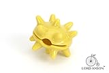 Lord Anson Snack Puzzle Ball (Small) - Interactive Dog Puzzle - Treat Dispensing Dog Toy - Best Dog Toy for Fetch and Treat Dispensing