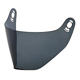 BILT Explorer Discovery Adventure Anti-Scratch Helmet Faceshield - Dark Smoke