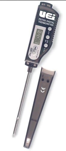 UEI PDT550 Pocket Thermometer, NSF, Waterproof; -50-300C/-58-572F