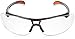 Uvex by Honeywell Protégé Safety Glasses, Sandstone Frame with Clear Lens & Ultra-Dura Anti-Scratch Hardcoat (S4210)