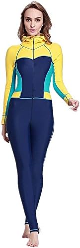 YEESAM Full Body Swimsuit Swim Suit Full Coverage Long Legs & Sleeves for Women