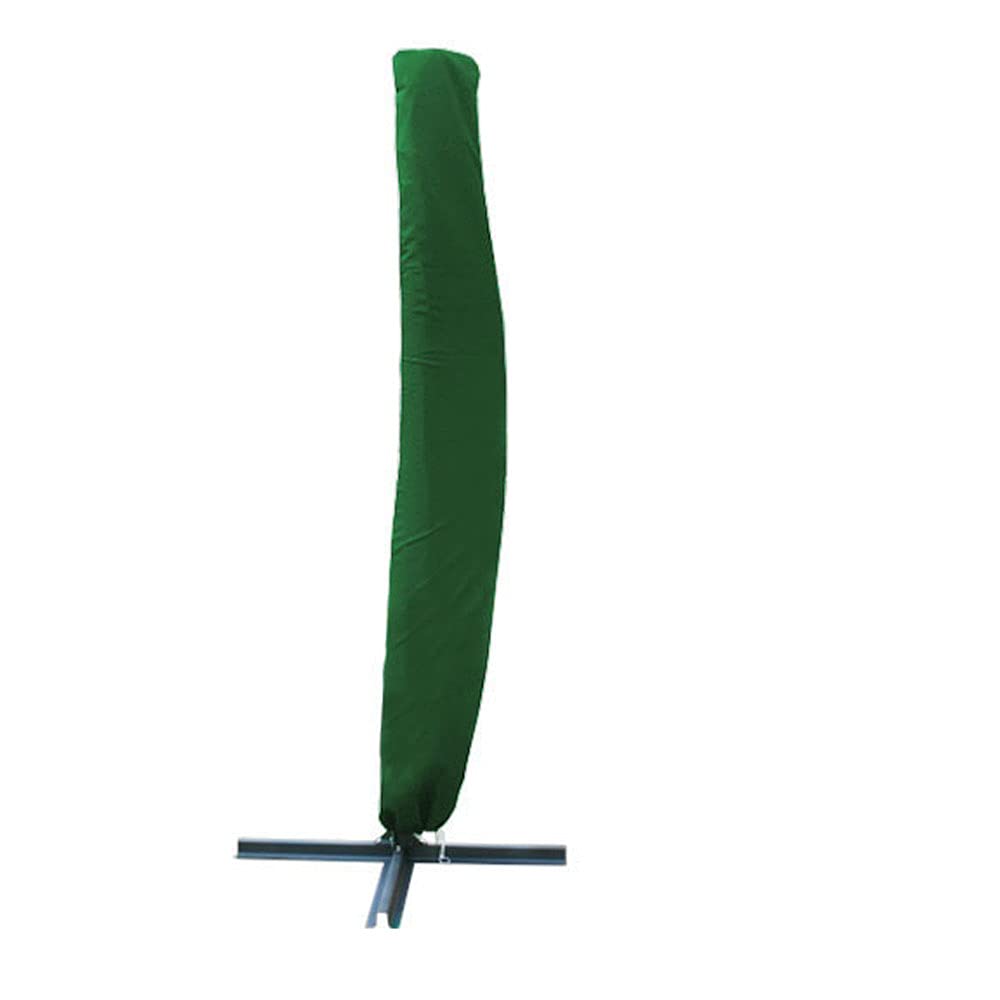 Greenbay Banana Cantilever Parasol Cover Umbrella Portable Rain Dust Protective Canopy Storage Bag 2.1m for 3m Banana Parasol - Green