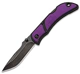 Outdoor Edge Chasm Folding Pocket Knife 2.5 Inch, CHP-25, Purple Handle with Pocket Clip