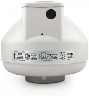 RadonAway RP145 Radon Mitigation Fan by RadonAway