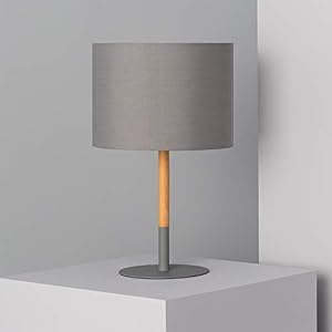 LEDKIA LIGHTING Tafellamp Silinda Grijs