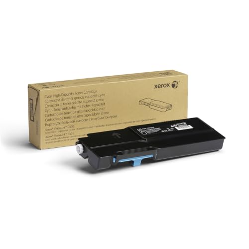 Xerox Cartouche de Toner Cyan Haute Capacite Versalink C400/C405 (4 800 Pages) - 106R03518