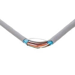 1000ft Cat5e Solid 24AWG Shielded Cable FTP Cat5