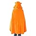 EITC Anime Cosplay Flannel Cloak Cape Hoodies Hooded Coat Hamster Blanket Quilt for Toddler