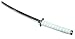 Isaazon 3 Pc Japanese Samurai Katana Sword Set Ninja Dragon w/Stand White