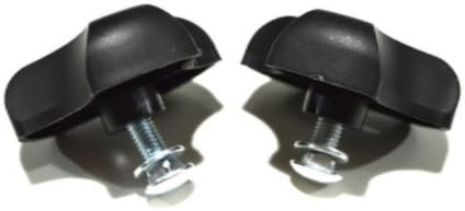 Universal Wing Nut and Handle Bolt Set (2) Suitable for most lawnmowers