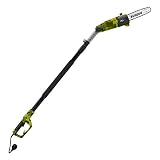 Sun Joe SWJ803E-CMO 10 inch 8.0 Amp Electric Multi-Angle Pole Chain Saw, Camo