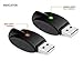 Allcana 2 Pack Wireless Smart USB 510 Thread Charger with Overcharge Protection, Oil Pen Charger USB (2 Wireless USB)