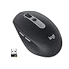 Logitech M330 SILENT PLUS Wireless Mouse, 2.4GHz with USB Nano Receiver, 1000 DPI Optical Tracking, 2-year Battery Life…