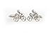 MRCUFF Presentation Gift Box Bicycle Bike Rider Cycling Cyclists Pair Cufflinks & Polishing Cloth