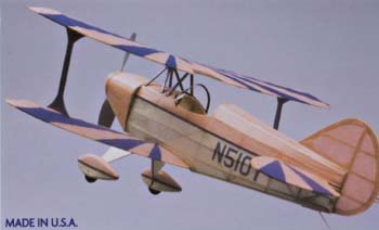 Pitts Special S1 Rubber Pwd. Airplane Laser Cut Kit Dumas