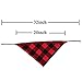 3 Pack Dog Bandana Plaid Reversible Triangle Bibs Scarf Accessories for Dogs Cats Pets Large
