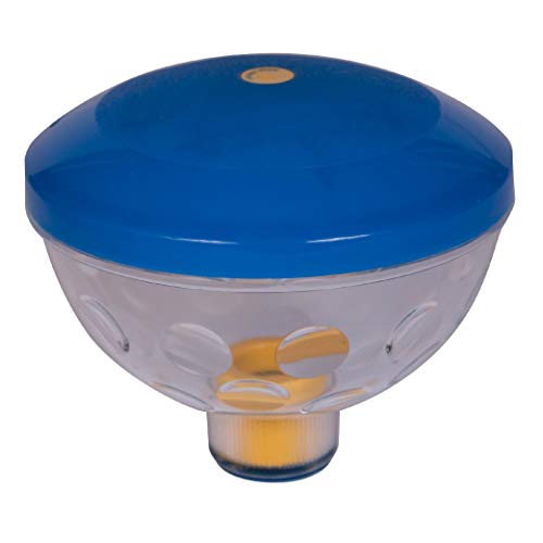 GAME Underwater Light Show Pool Light 3550, Battery-Powered Color LED Lights, 7 Light Modes, 3 AA Batteries Required (Not Included), Blue