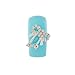 5 Bowties Silver Rhinestones Crystals Nail Art Decorations Jewels Gems By VAGA®