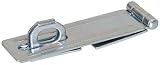 Hillman Hardware Essentials 851407 Fixed Staple Safety Hasp Zinc 3-1/2"