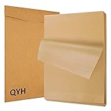 QYH 100 Pcs Parchment Paper Sheets for Baking, 8x12