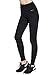 Aenlley Women's Activewear Yoga Pants High Rise Workout Gym Spanx Tights leggings Color Black Size L