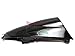 Protek ABS Plastic Injection Black Smoke Double Bubble Transparent Windscreen Windshield for 2015 2016 2017 2018 Yamaha YZF R1 R1S R1M