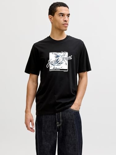 T-shirt Jjhonolulu Shape SS Crew Neck, Preta, M