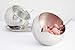 OneUp Kitchen Sugar Bowl Set Lid Spoon Tray Stainless Steel Storage Container Condiment Pot Jar