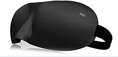 3D Sleep Eye Mask Cover, Gift for Man or Woman Contoured Shape, Comfortable Lightweight Sleeping Mask for Travel Sleeping