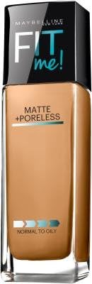 Maybelline Fit Me Matte Plus Poreless Foundation - Warm Honey by Maybelline