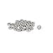 Uxcell a16042500ux0913 M1.6 Thread Dia 304 Stainless Steel Hex Nut Screw Cap Fastener Silver Tone (Pack of 25)