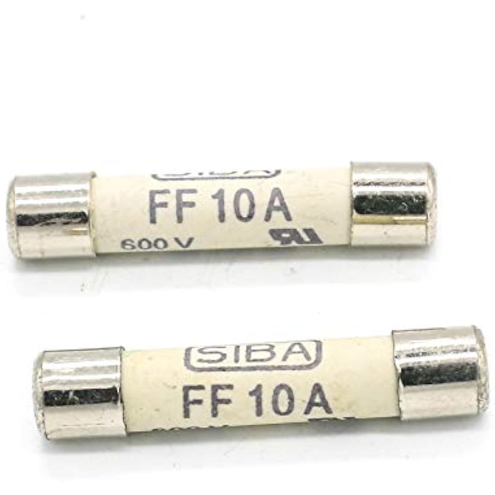 500MA,0.5A 1000V Fast Acting Ceramic Fuse For DC Digital Multi Meter 6.
