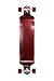 SCSK8 Professional Speed Drop Down / Drop Through Complete Longboards (Red Drop Down, 40 x 9)