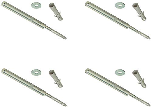 Gas N Pow3r Concealed Shelf Supports Brackets 120mm Floating Hidden Masonary Fix HEAVY DUTY x4