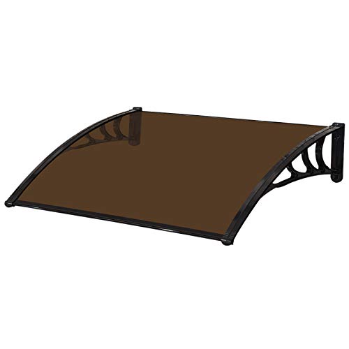 MCombo 40″×30″/80″x 30″ Door Window Awning Patio Polycarbonate Cover Awn ...