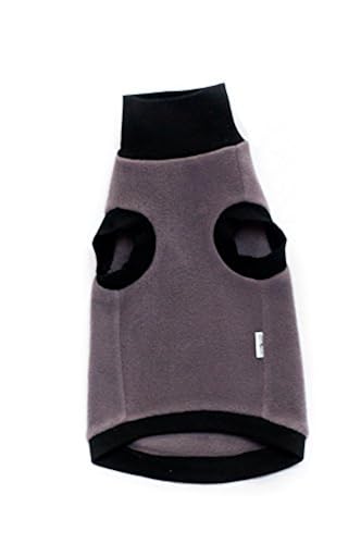 Kotomoda Cat's Turtleneck T- Taupe Fleece (L) in Oman Whizz Top