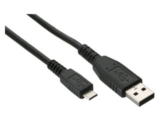 BlackBerry 1.5m Micro Data Cable - Bulk Packaging - Black