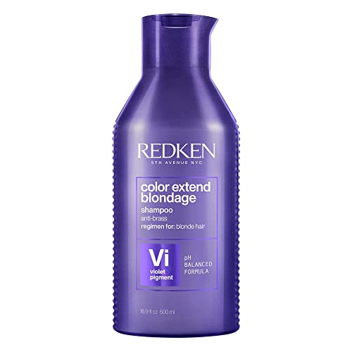 Redken Spülung für blondes und blondiertes Haar ohne Gelbstich, Color Extend Blondage Conditioner, 1 x 500 ml
