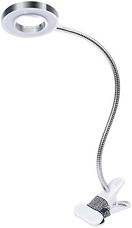 10W LED Grow Lights,Flexible USB Touch LED Desk Lamp with 360 Degree Flexible Gooseneck Light for Office, Home, Indoor Garden Greenhouse Organic Organizer (White)