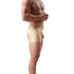 2 Pack of Mens Boxers Briefs Soft Underpants See