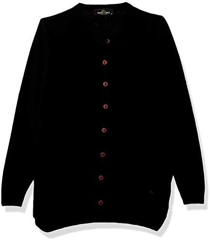 Monte Carlo Womens Full Sleeve Round Neck Cardigan Wool