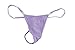 Flirtzy Mini Micro Lycra Y Back G-String Thong with Breakaway Clasps, S/M, 7 Pack