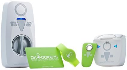 OKIDOKEYS Trend ACCESS-PACK Bluetooth 4.0 Smart-Lock System Compatible with Smartphones, Cell Phones, and RFID Tags by Okidokeys