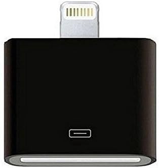 Lightning to 30-Pin Adapter, Ankey 8 Pin to 30 Pin Charging Cable Adapter Converter for iPhone 7, 7 Plus, 6S, 6S Plug, 5S, 5C, iPad (4-5 Black)