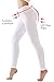 DIAMONDKIT Women's Inner Pocket Non See-Through Leggings … (1037 White, M)
