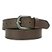 Dickies 100% Leather Jeans Belt with Stitch Design and Prong Buckle 11/2 In., Brown,44